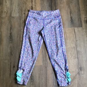 Girls Old Navy Active Capri Leggings Size Med (8)